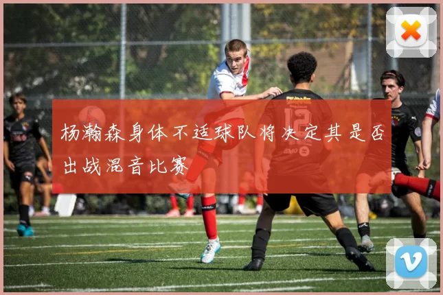 杨瀚森身体不适球队将决定其是否出战混音比赛