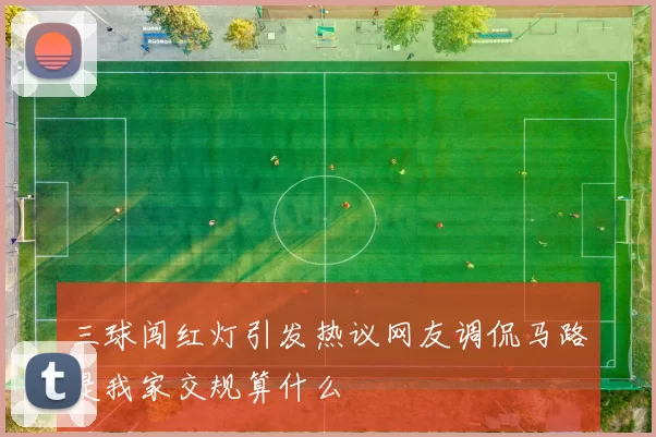 三球闯红灯引发热议网友调侃马路是我家交规算什么